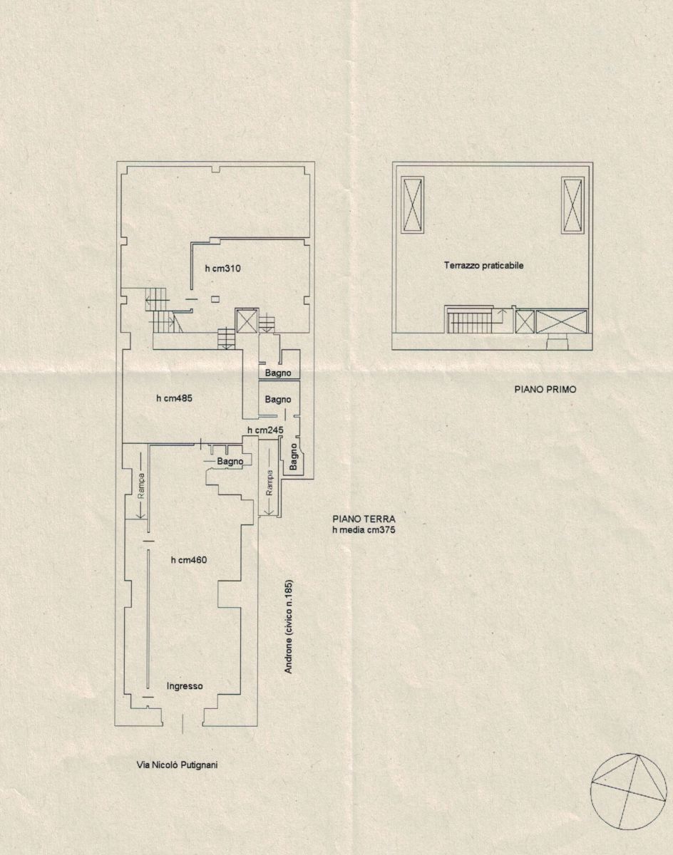 Locale commerciale / Negozio di  1 vani /223 mq  a Bari - Murat (zona tra via de Rossi e via Quintino Sella)