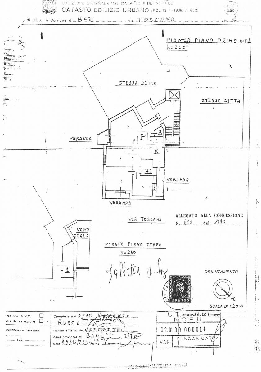 Appartamento di  4 vani /130 mq  a Bari - San Paolo