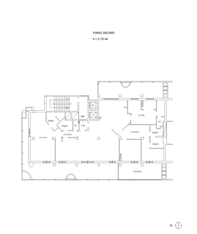 Appartamento di  6 vani /270 mq  a Bari - San Pasquale alta (zona Executive)