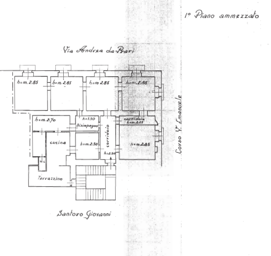 Appartamento di  5 vani /270 mq  a Bari - Murat