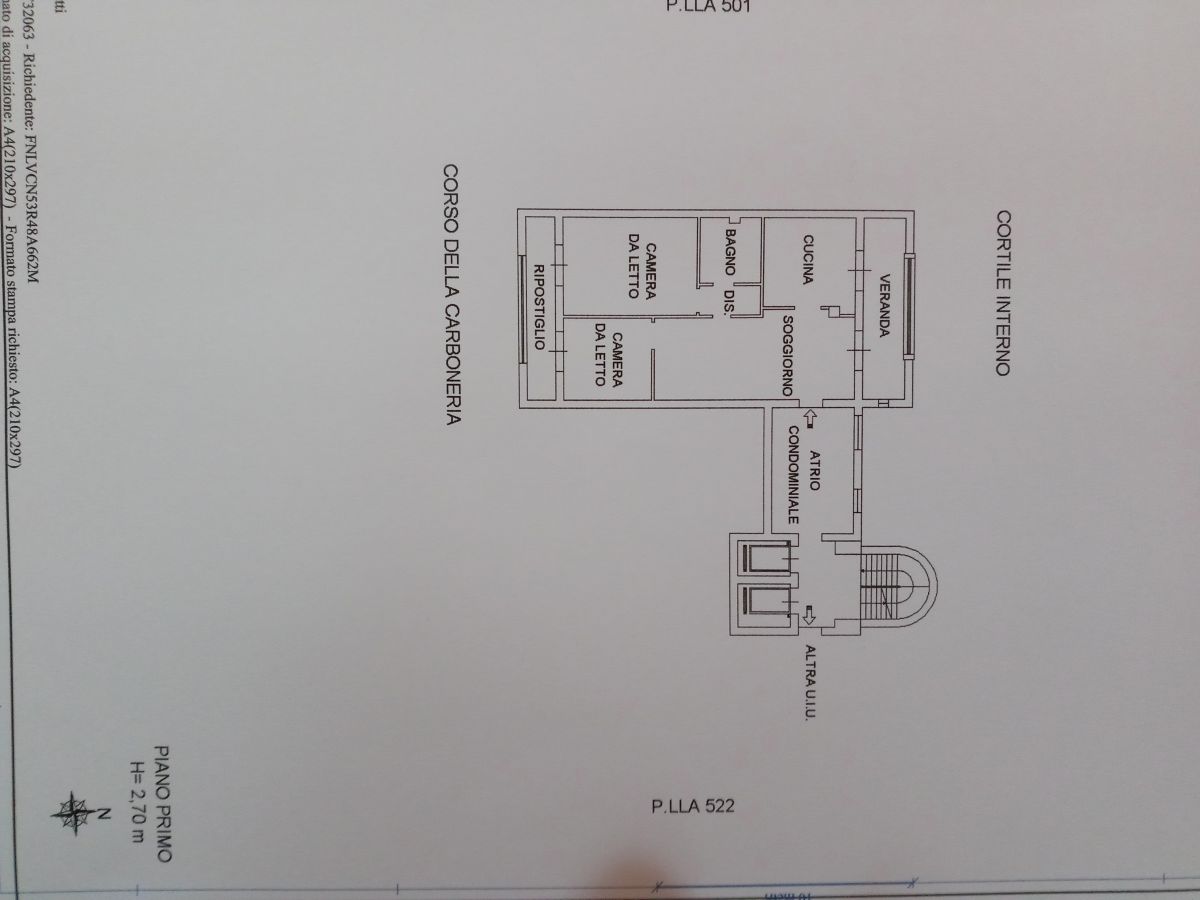 Appartamento di  3 vani /109 mq  a Bari - Libertà  (zona carmelitani)