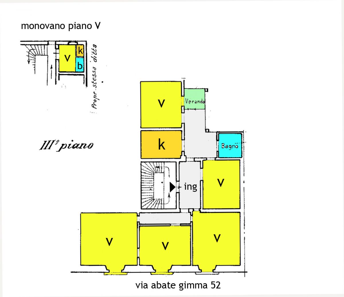 Appartamento di  6 vani /150 mq  a Bari - Murat (zona Centro fra via Sparano e Via Argiro)