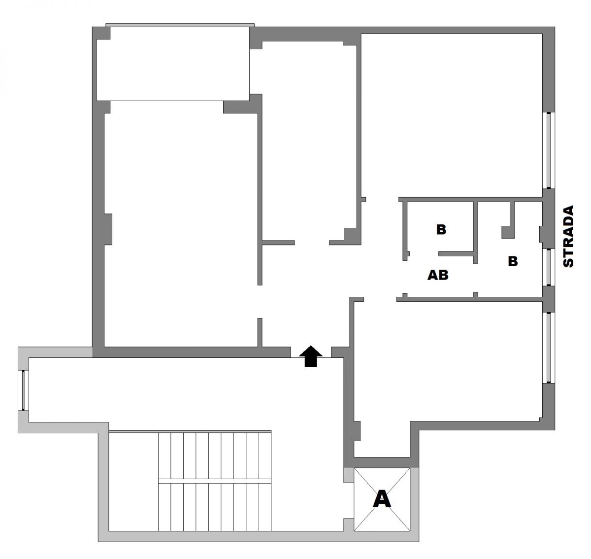 Ufficio di  4 vani /100 mq  a Modugno (zona semisentrale)