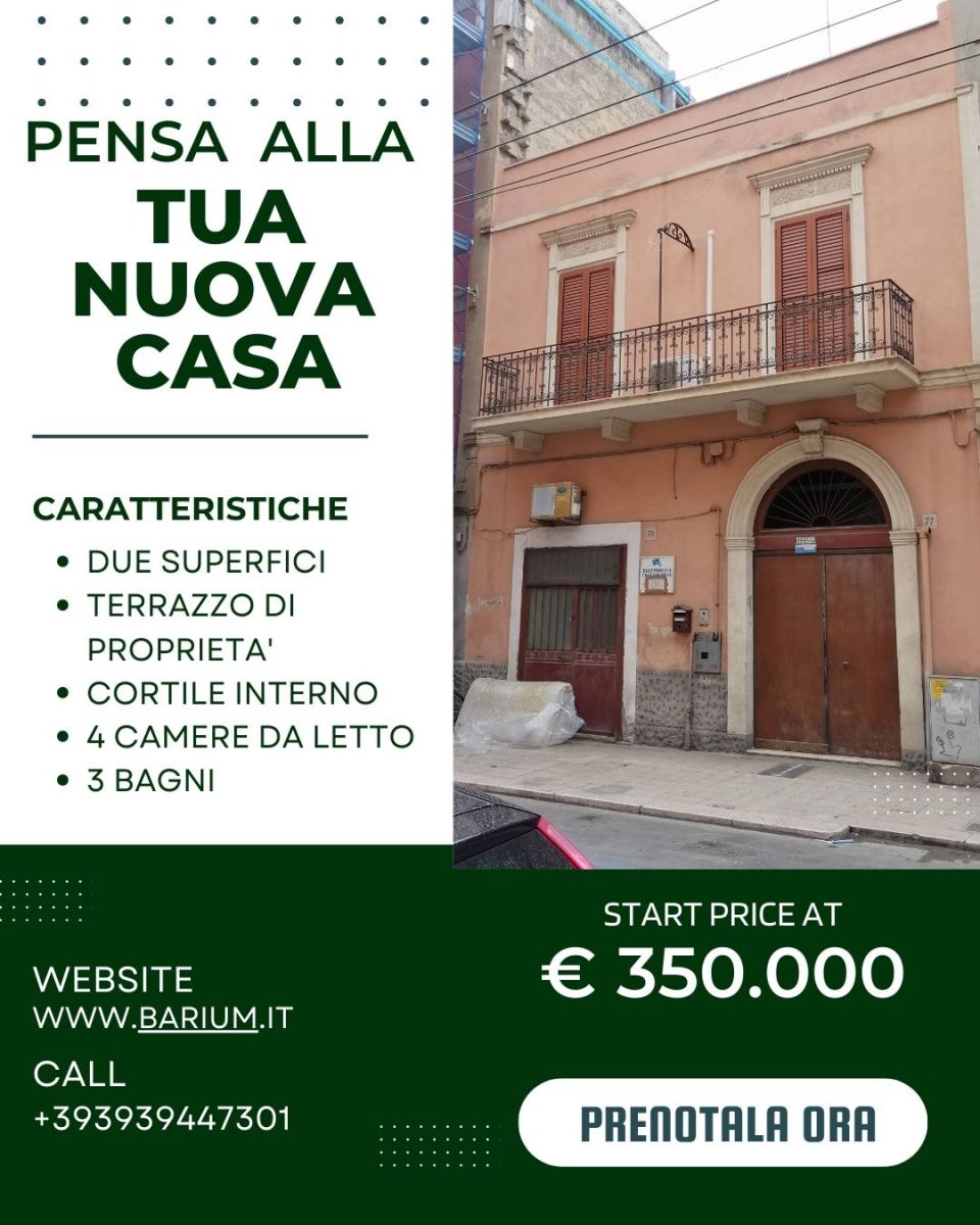 Palazzo / Stabile di  5 vani /250 mq  a Bari - Madonnella (zona VICINANZE LUNGOMARE)