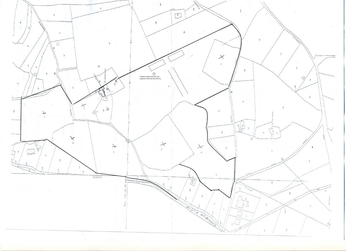 Casale / Masseria di  3 vani /171 mq + 130.000 mq terreno Ciliegeto Santeramo (zona C.da Acquaviva)