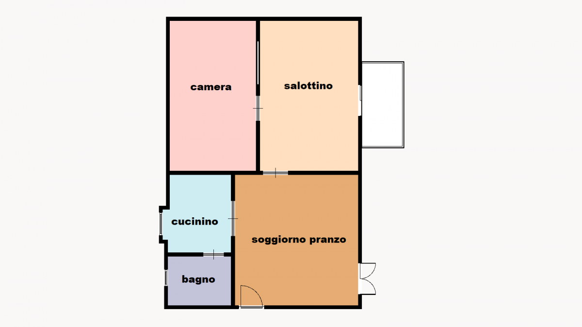 Appartamento di  2 vani /55 mq  a Bisceglie (zona Centro)