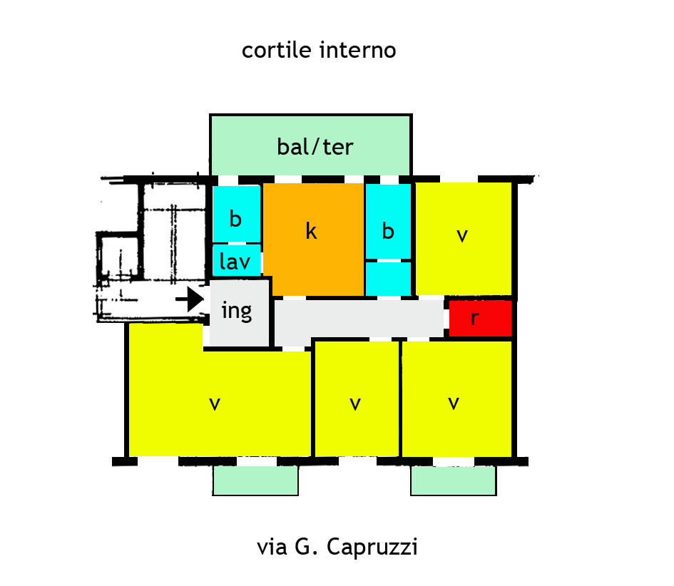 Appartamento di  5 vani /158 mq  a Bari - Picone (zona Stazione)