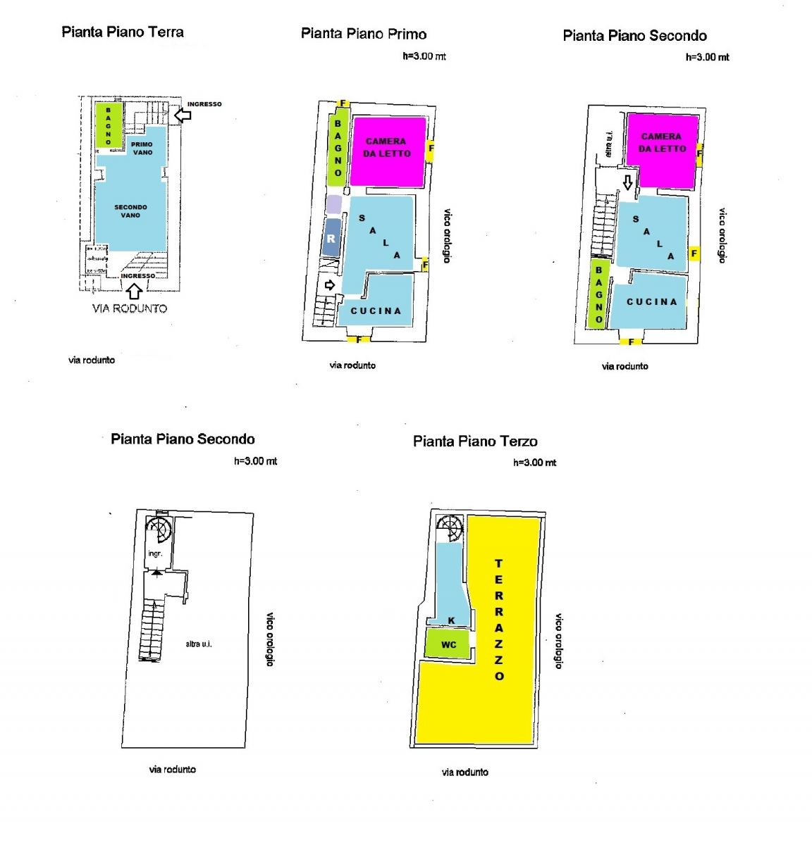 Palazzo / Stabile di  5 vani /210 mq  a Trani (zona Centro storico)