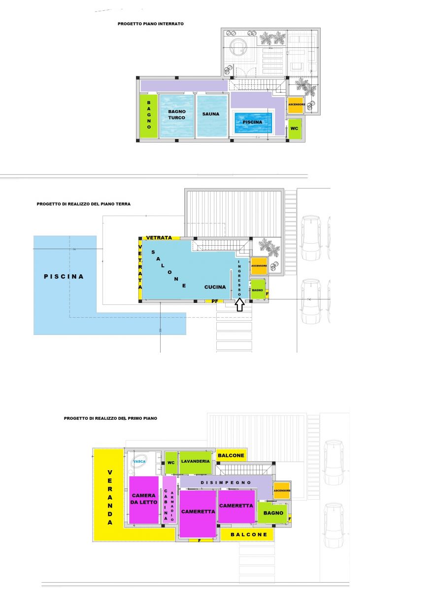 Villa (zona residenziale) di  6 vani /280 mq  a Trani (zona Lungomare)