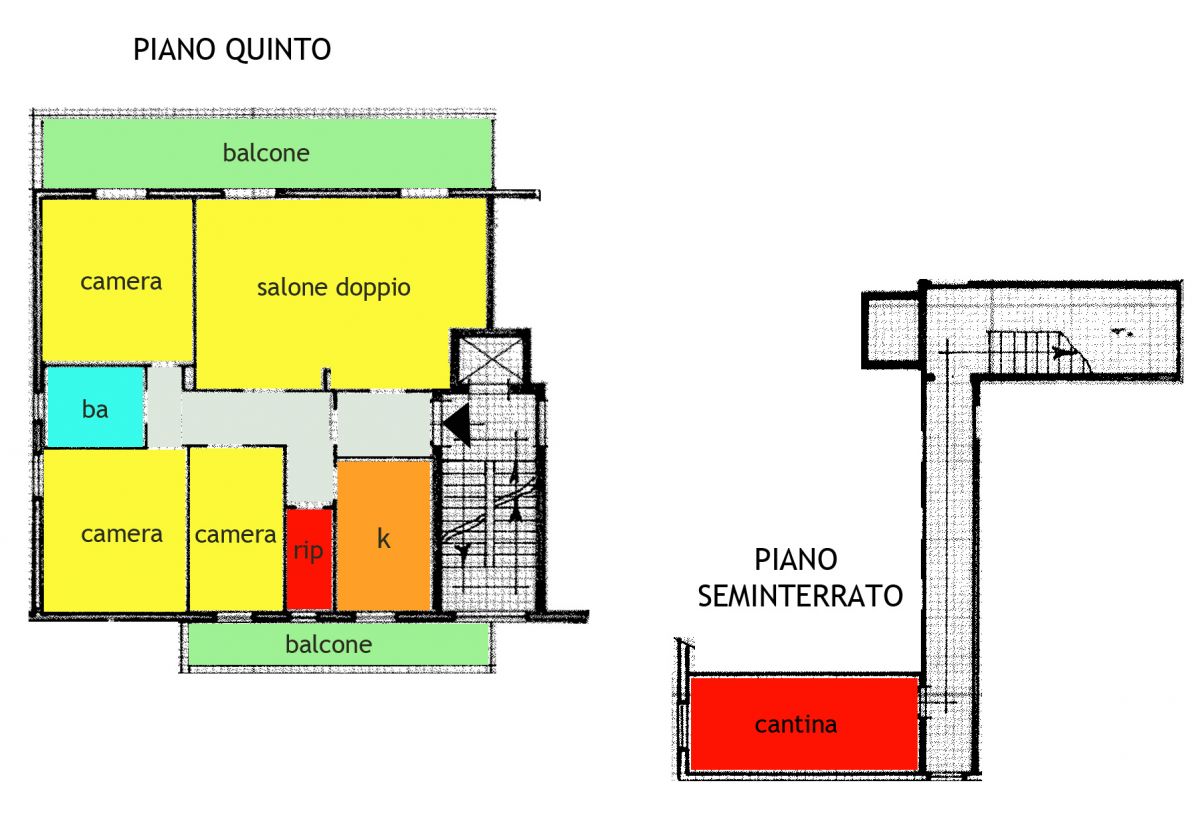 Appartamento di  5 vani /125 mq  a Bari - Japigia (zona Vicinanze mercato coperto ortofrutticolo)