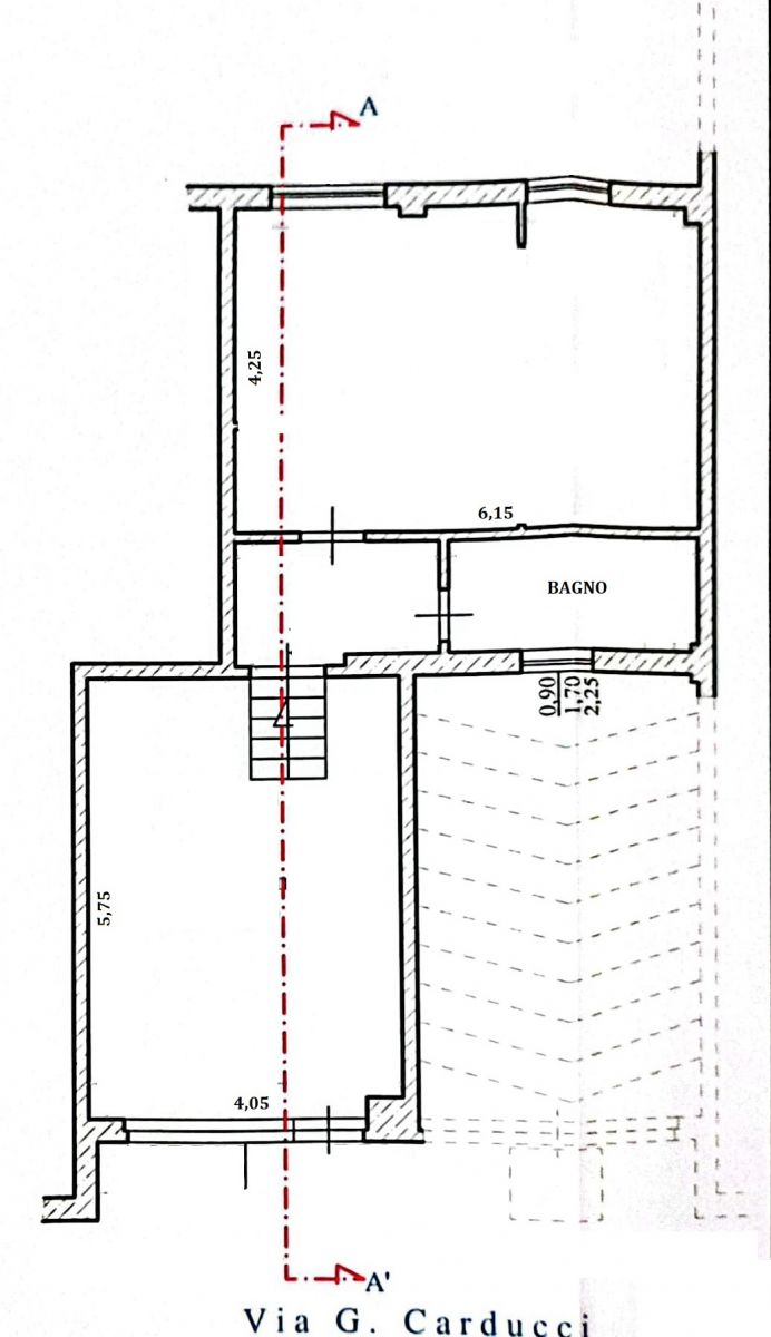 Locale commerciale / Negozio di  2 vani /60 mq  a Andria (zona CENTRO)