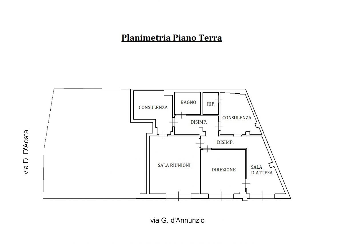 Locale commerciale / Negozio di  5 vani /100 mq  a Andria (zona CENTRO)