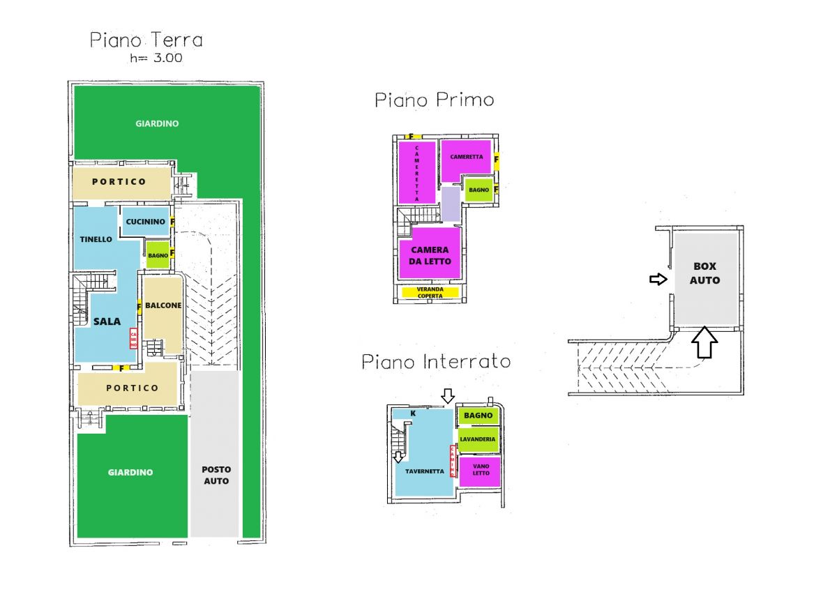 Appartamento di  6 vani /345 mq  a Trani (zona Capirro)