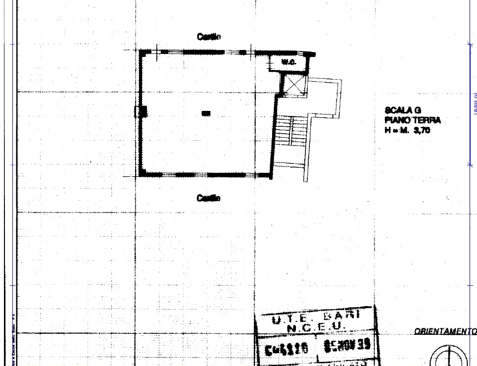 Ufficio di  6 vani /245 mq  a Bari - Poggiofranco (zona Vicinanze nuovo Tribunale)