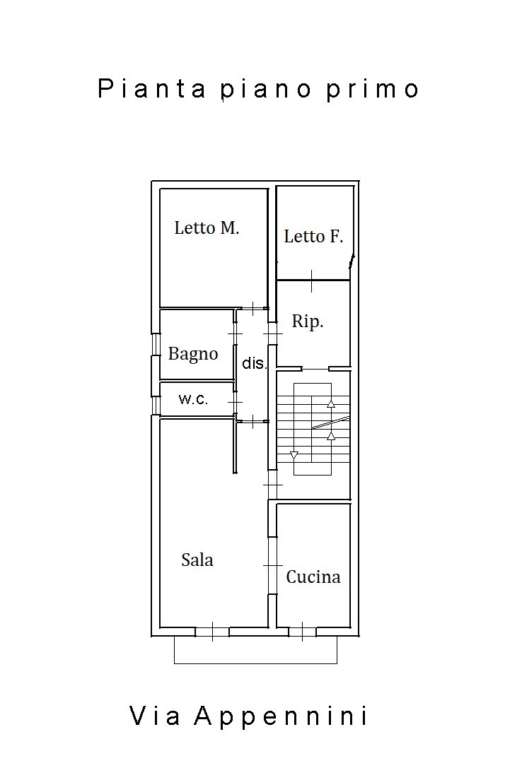 Casa indipendente di  4 vani /110 mq  a Andria (zona CROCI CAMAGGIO MONTINGELLI)