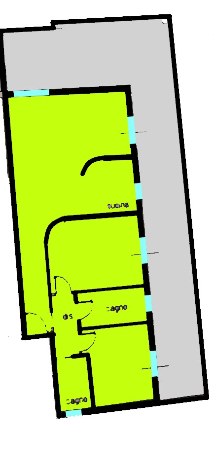 Appartamento di  3 vani /110 mq  a Bari - Marconi - San Cataldo (zona zona faro)