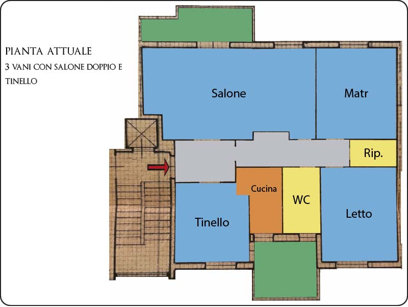 Appartamento di  3 vani /120 mq  a Bari - San Paolo (zona Breda)