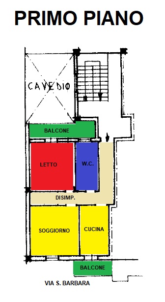 Appartamento di  2 vani /75 mq  a Ruvo di Puglia