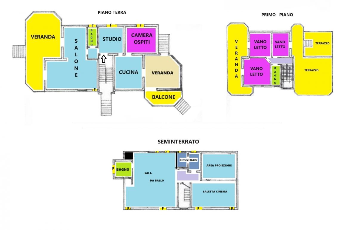 Villa Unifamiliare di  9 vani /439 mq  a Trani (zona Zona Ospedale)