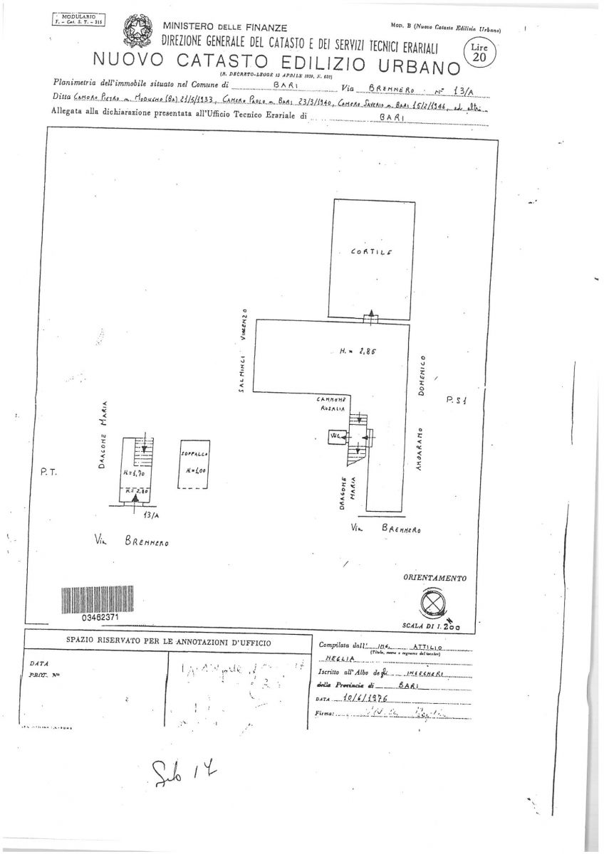 Magazzino con cortile zona Carrassi