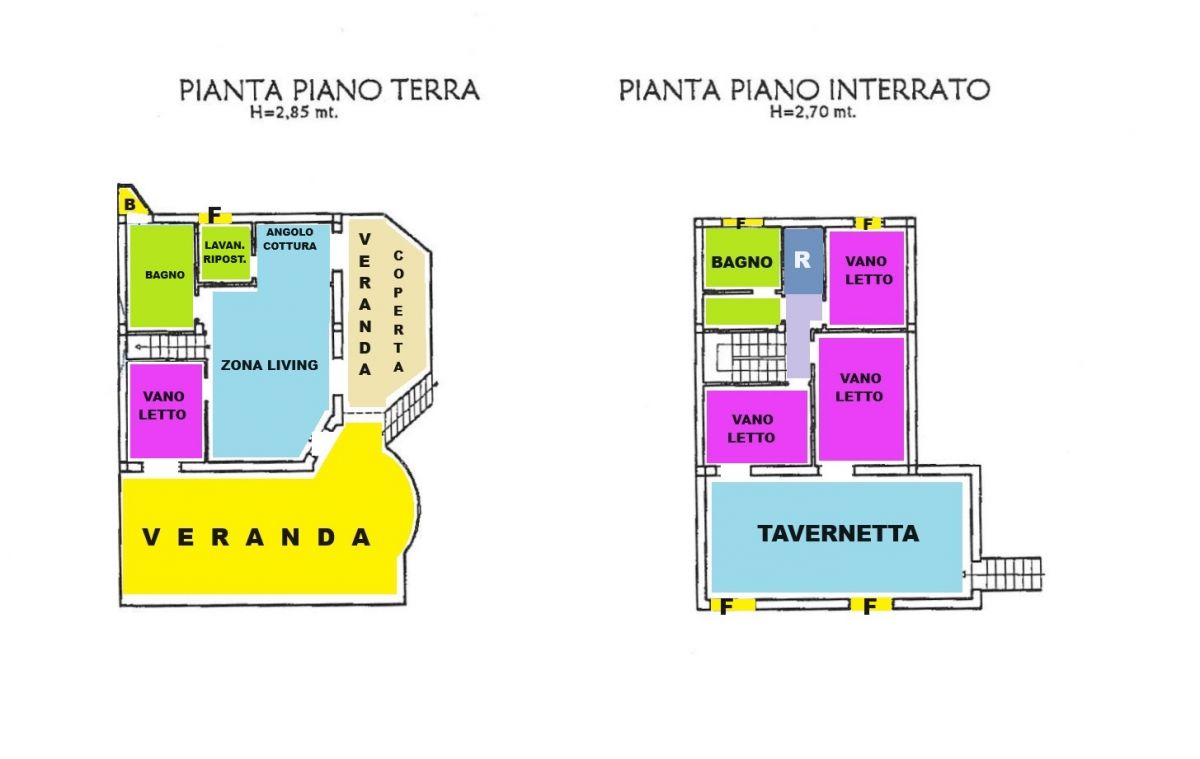 Appartamento in villa con piscina condominiale di  5 vani /155 mq  a Trani (zona Sud)