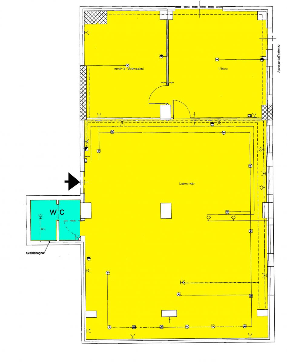 Laboratorio di  3 vani /139 mq  a Bari - Loseto (zona a 300 mt. dalla nuova stazione RFI)