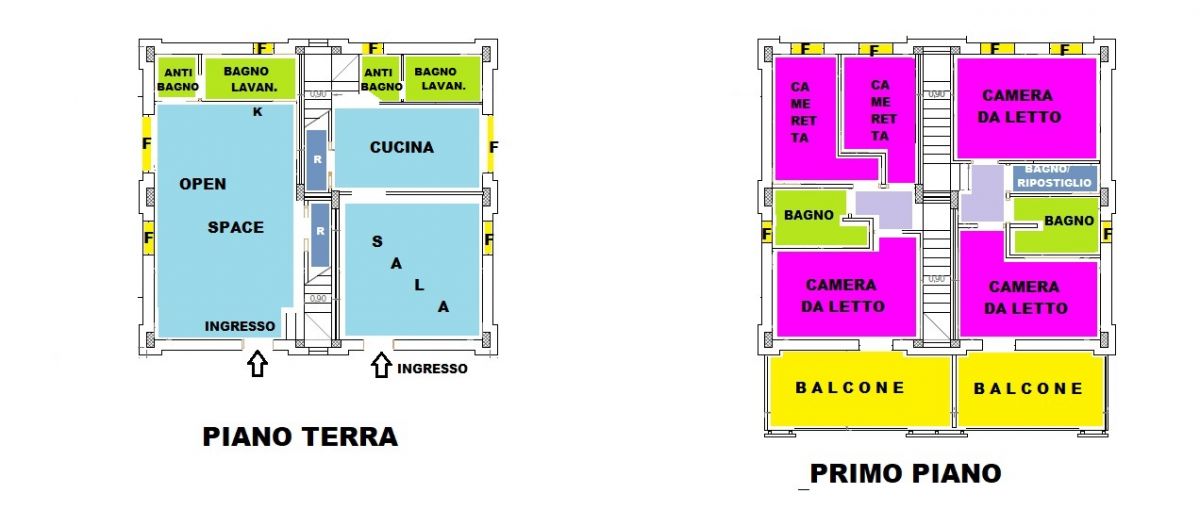 Villa (zona residenziale) di  4 vani /192 mq  a Trani (zona via Corato)