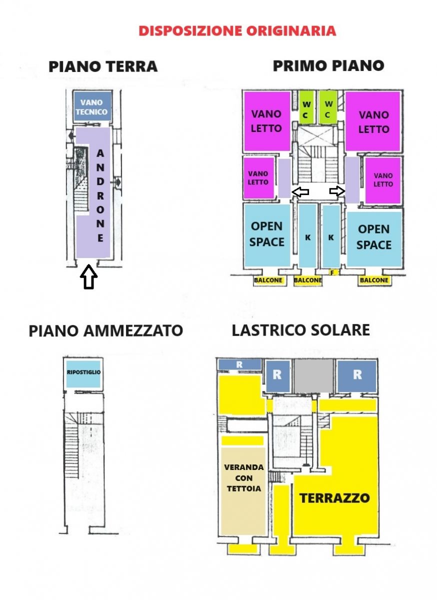 Palazzo / Stabile di  5 vani /307 mq  a Trani (zona Centro)