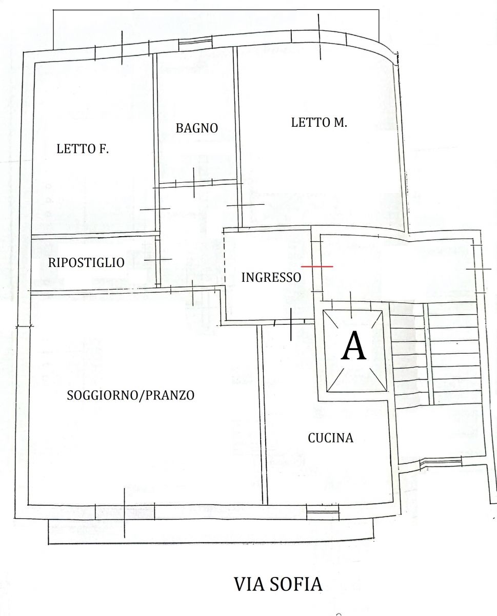 Appartamento di  4 vani /95 mq  a Andria (zona VIA BISCEGLIE)