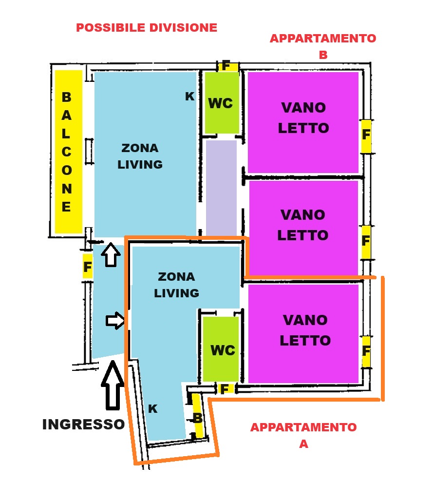 Appartamento di  5 vani /163 mq  a Trani (zona Centro)