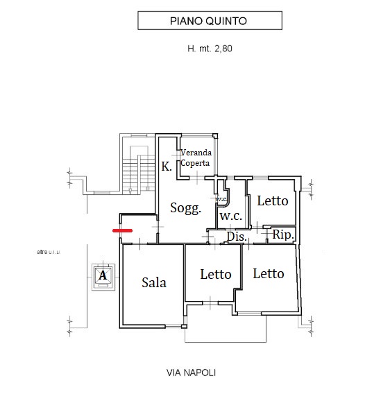 Appartamento di  5 vani /140 mq  a Andria (zona CENTRO)