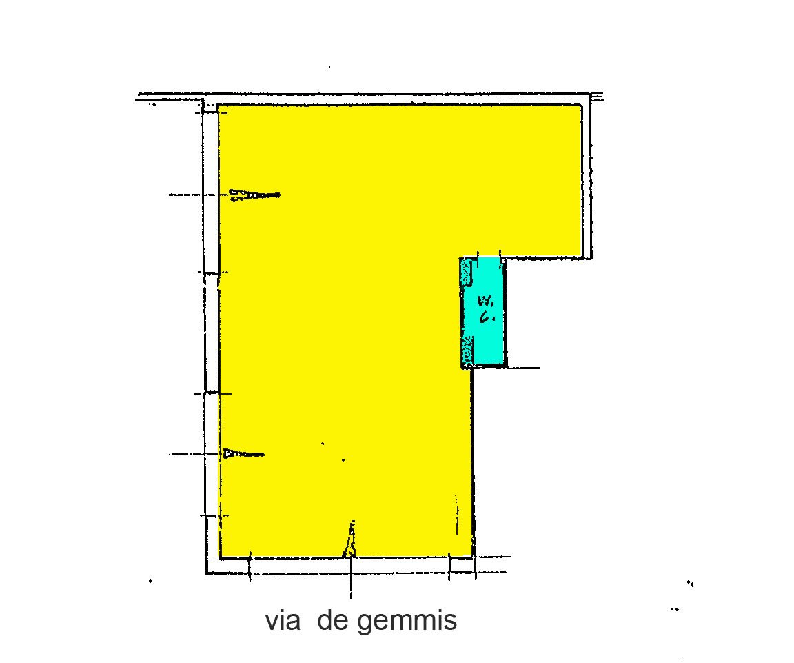 Locale commerciale / Negozio di  1 vani /90 mq  a Bari - Picone (zona via de Gemmis 12)