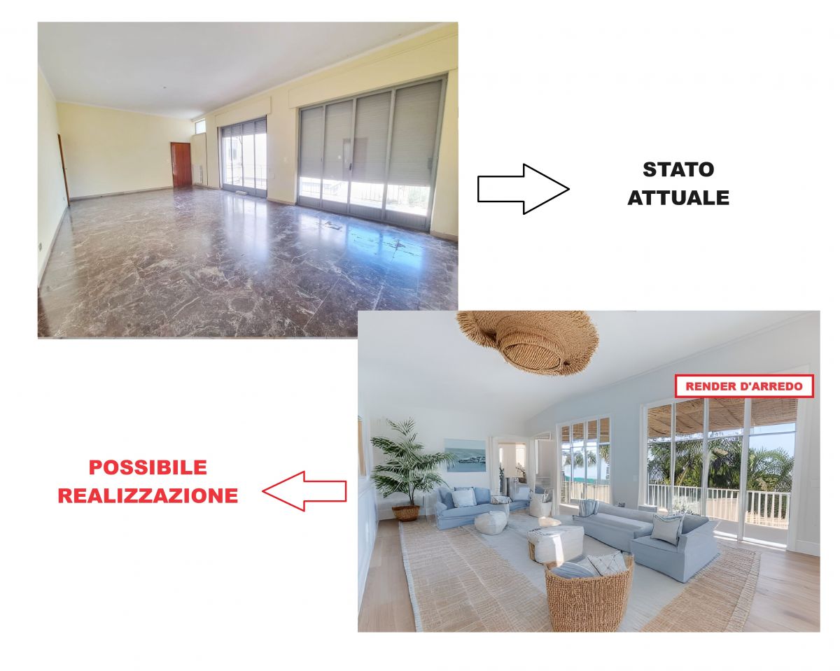 Appartamento di  5 vani /163 mq  a Trani (zona Centro)