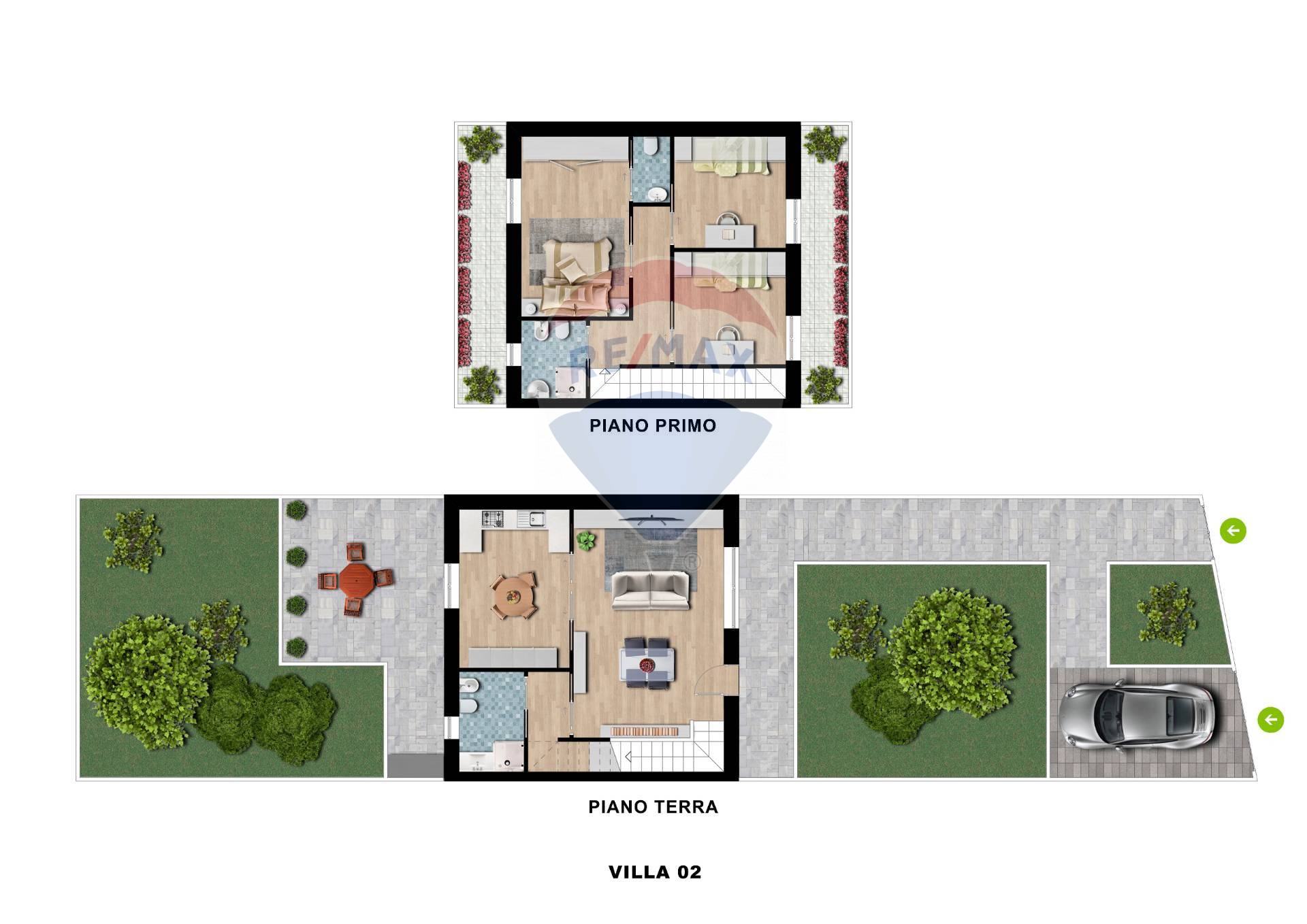 Villa (zona residenziale) di  4 vani /155 mq  a Bari - Picone (zona Picone)