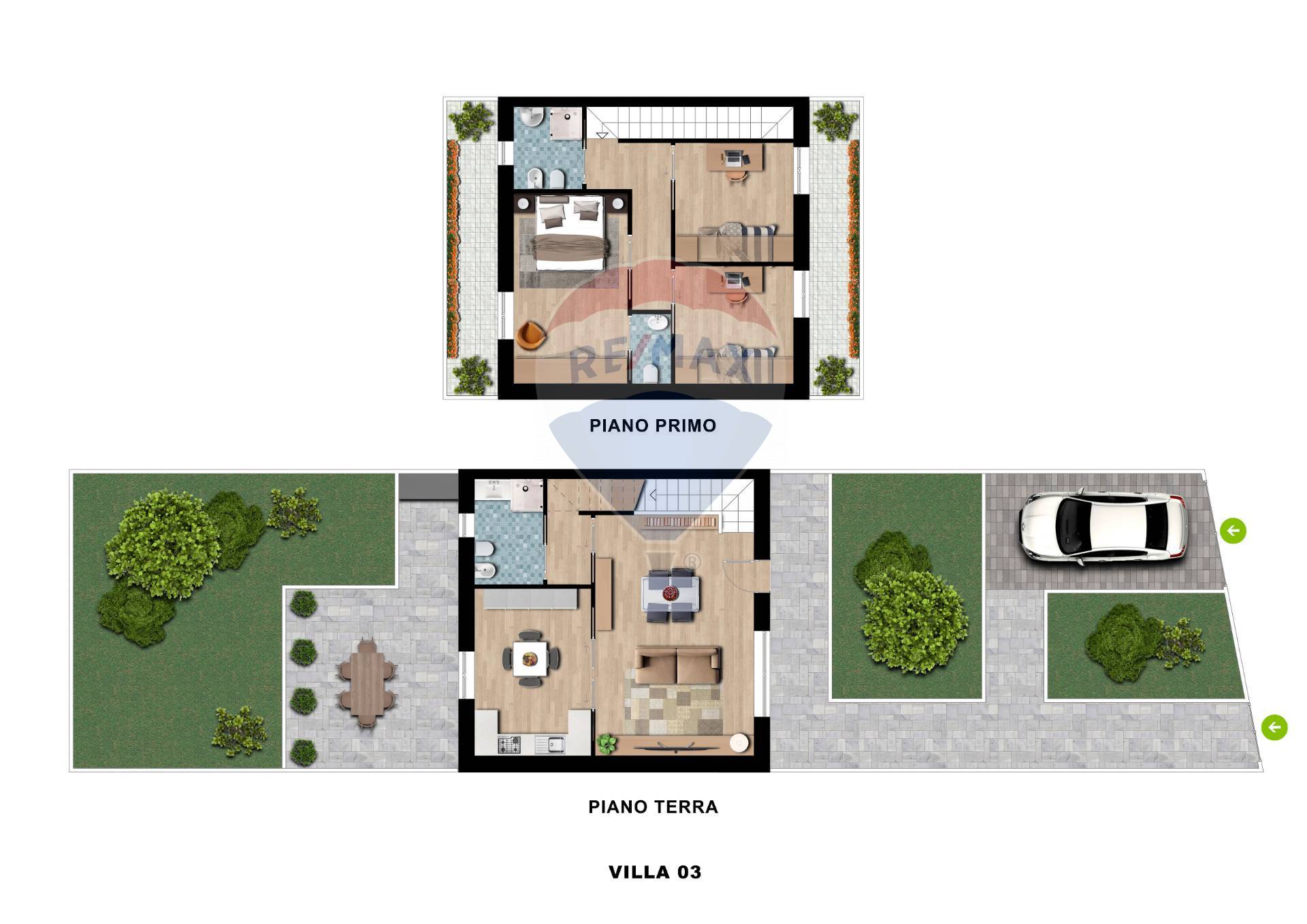 Villa (zona residenziale) di  4 vani /153 mq  a Bari - Picone (zona Picone)