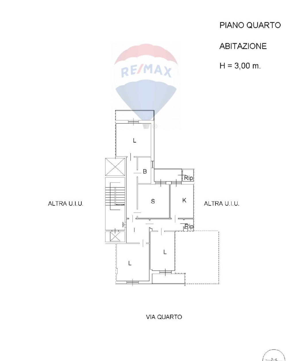 Appartamento di  4 vani /128 mq  a Bari - San Pasquale alta (zona S. Pasquale)