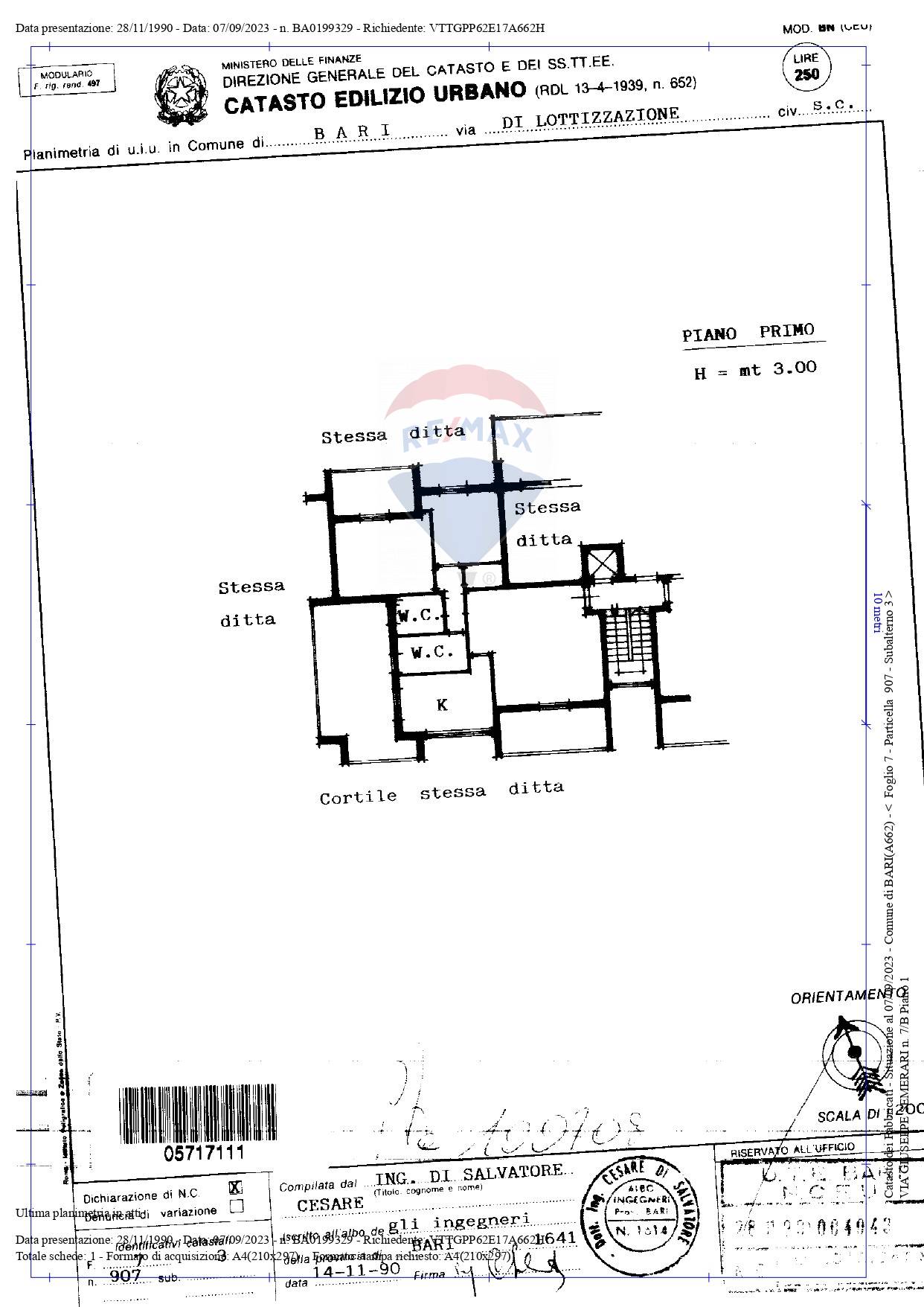 Appartamento di  3 vani /118 mq  a Bari - Fesca (zona Fesca)