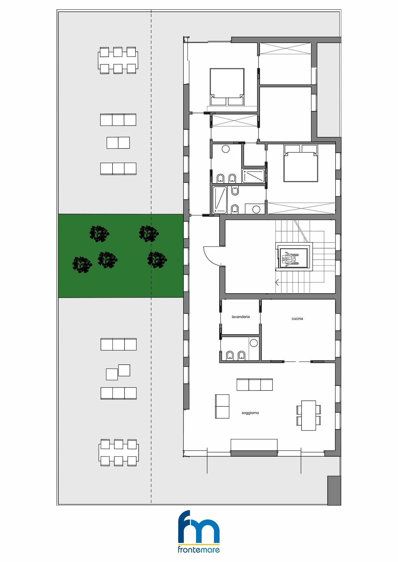 Appartamento di  5 vani /190 mq  a Bari - Japigia (zona Japigia)