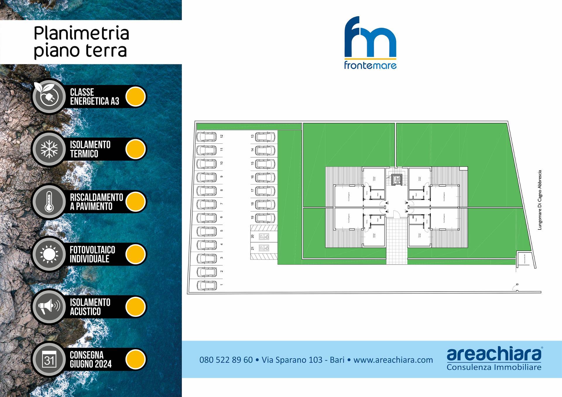 Appartamento di  2 vani /76 mq  a Bari - Japigia (zona Japigia)