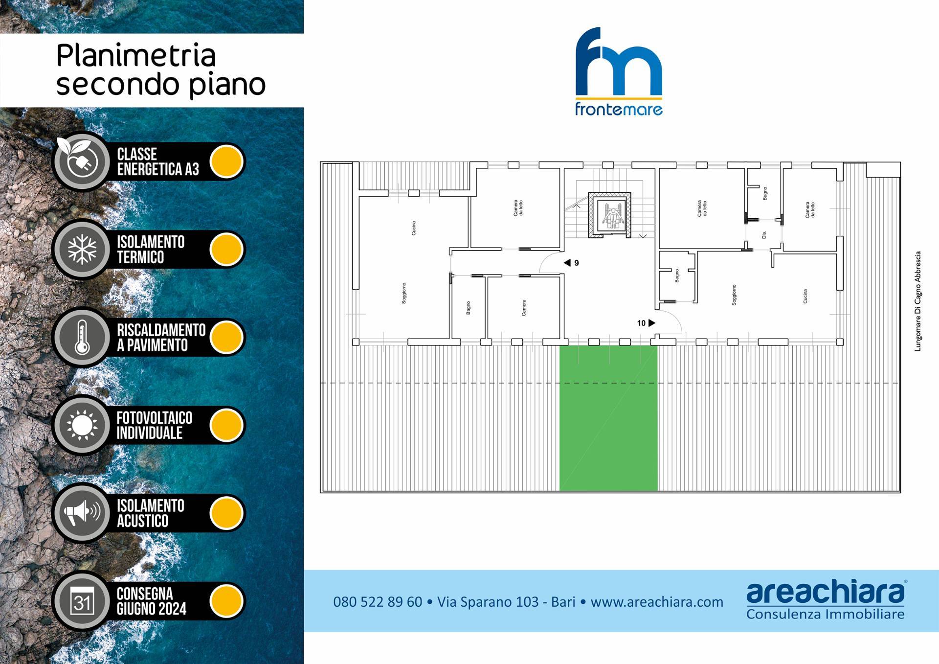 Appartamento di  2 vani /76 mq  a Bari - Japigia (zona Japigia)