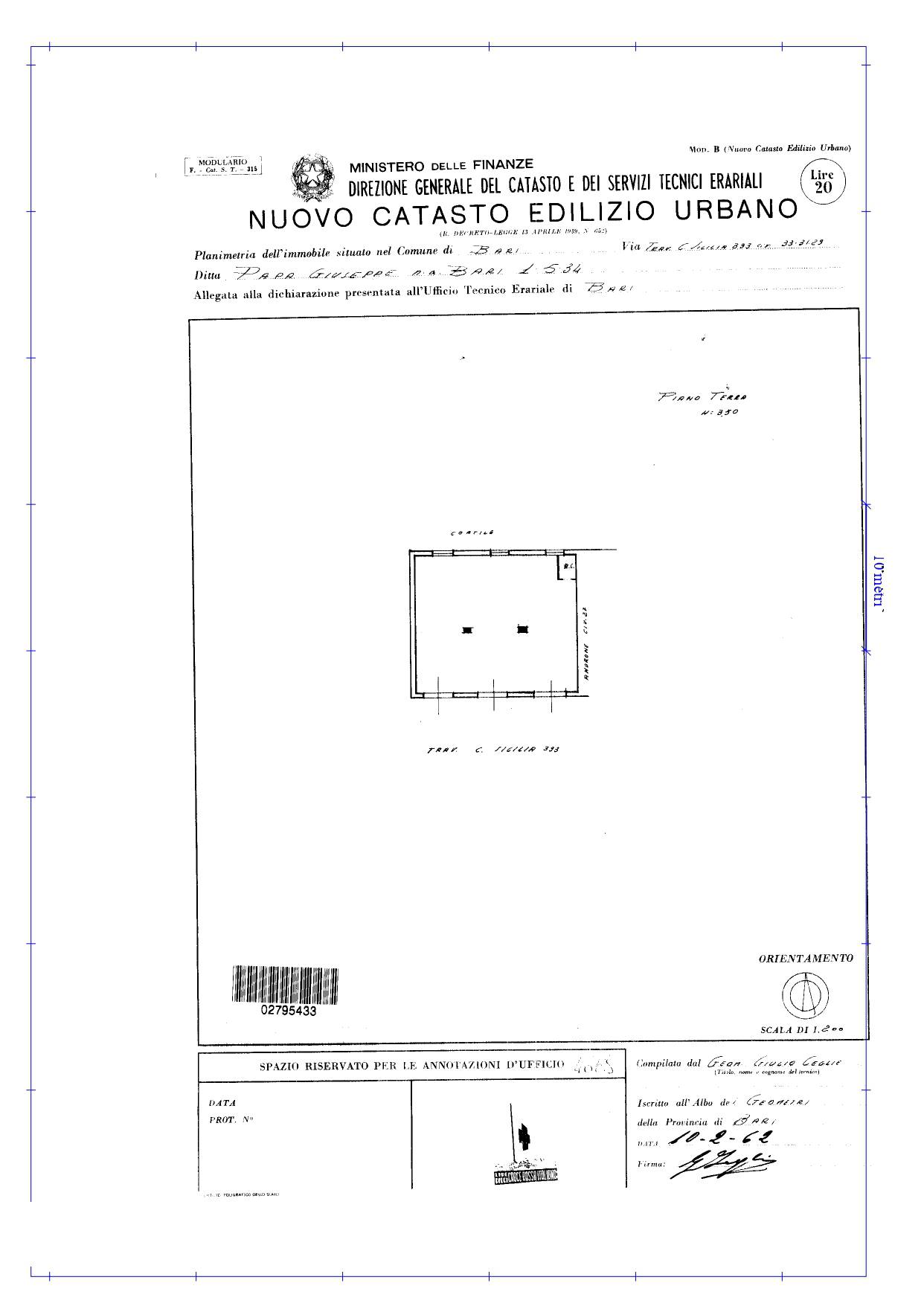 Immobile/115 mq  a Bari - Poggiofranco (zona Poggiofranco)