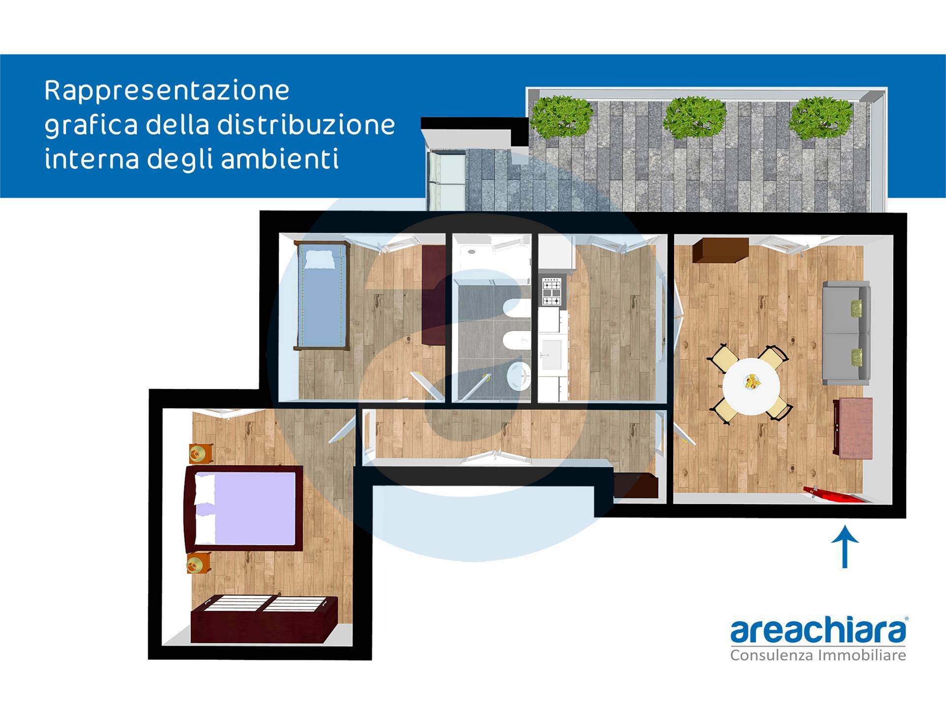 Appartamento di  3 vani /82 mq  a Modugno