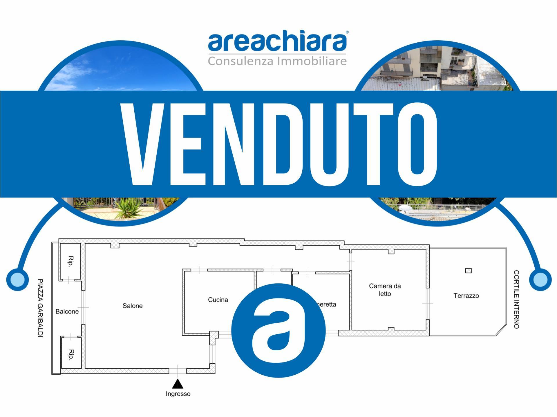 Appartamento di  3 vani /120 mq  a Bari - Murat (zona Murat)