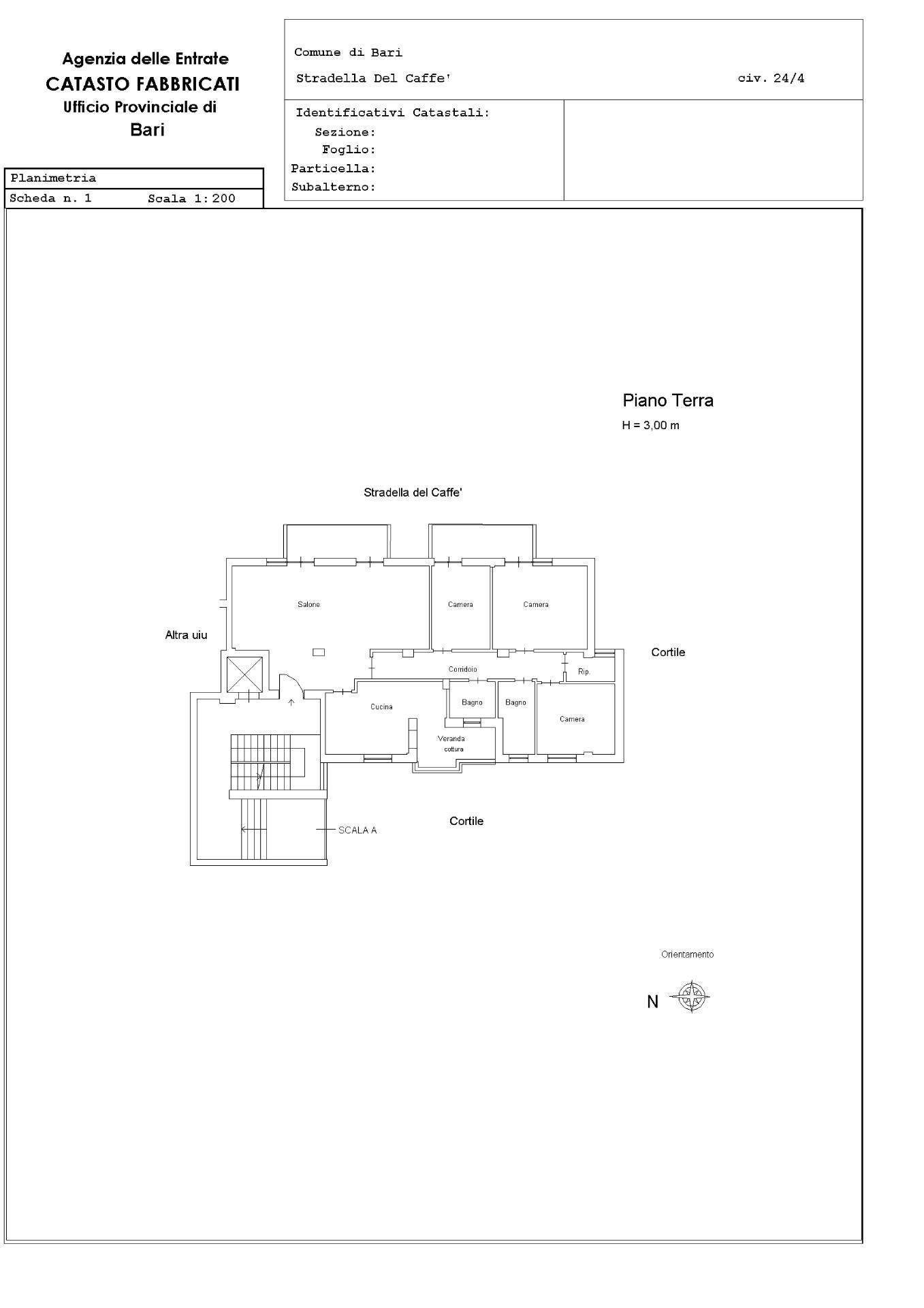 Appartamento di  4 vani /155 mq  a Bari - Poggiofranco (zona Poggiofranco)