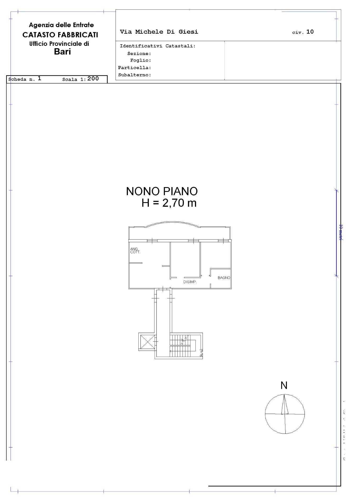 Appartamento di  3 vani /77 mq  a Bari - San Paolo (zona San Paolo)