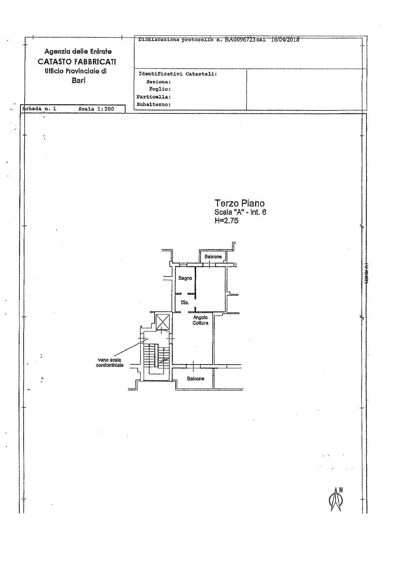 Appartamento di  2 vani /67 mq  a Casamassima