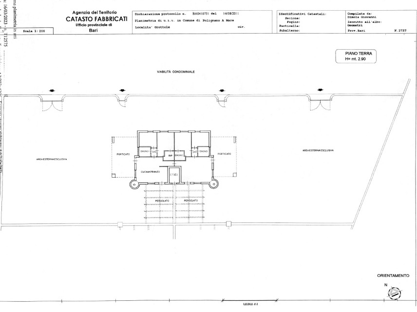 Polignano a mare - Neapolis villa mq 140 oltre giardino mq 1400. vigilanza h24