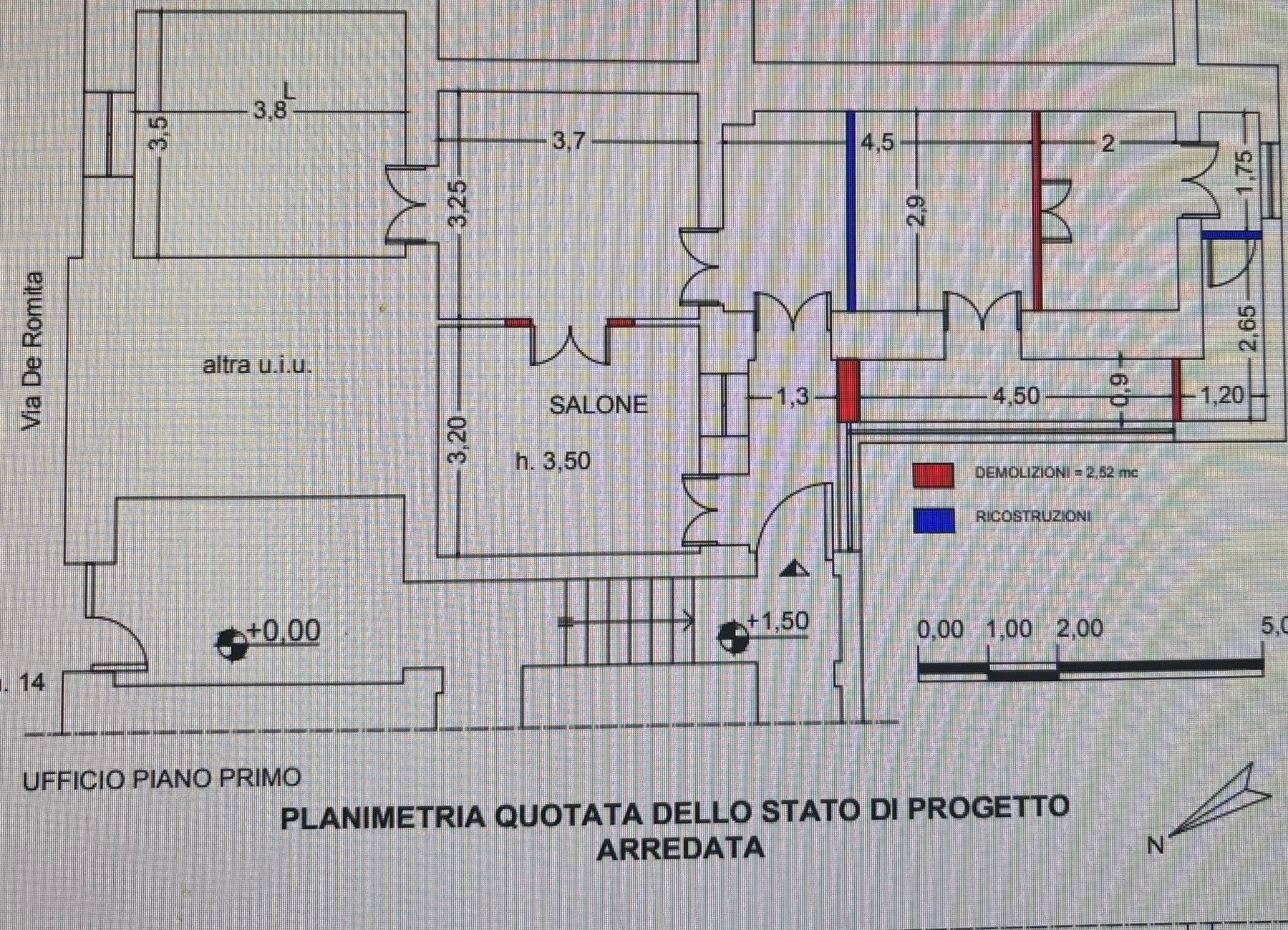 Ufficio in affitto in via Vincenzo de Romita, 14